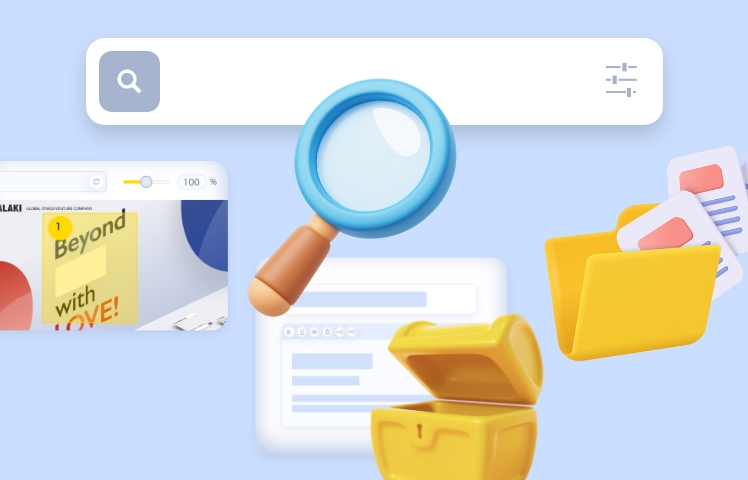 In-app search