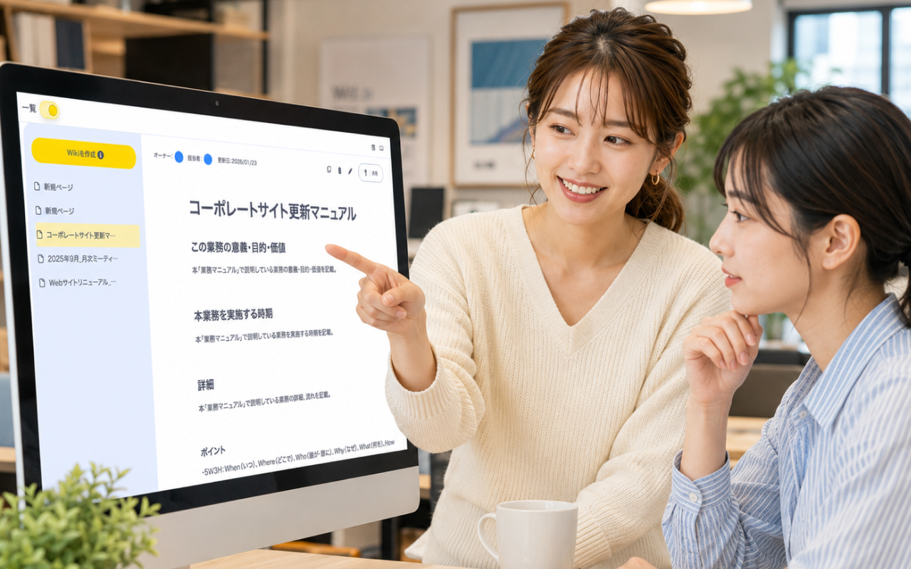 情報共有・資産化・人材育成機能
