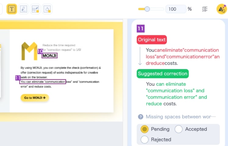 AI typo detection step 2